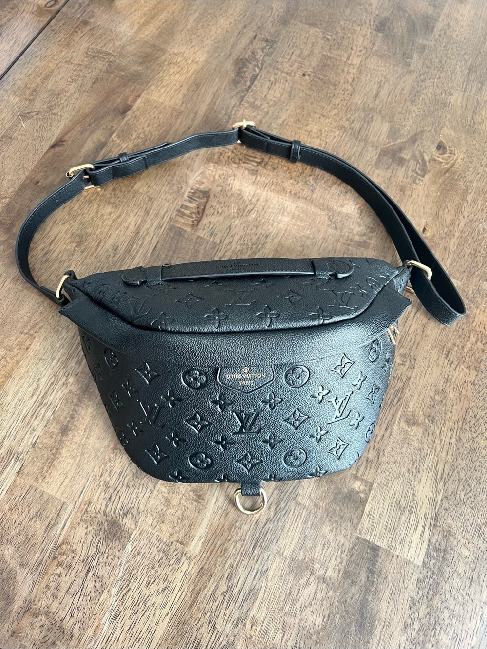 Louis Vuitton Empreinte BumBag Black Noir Monogram